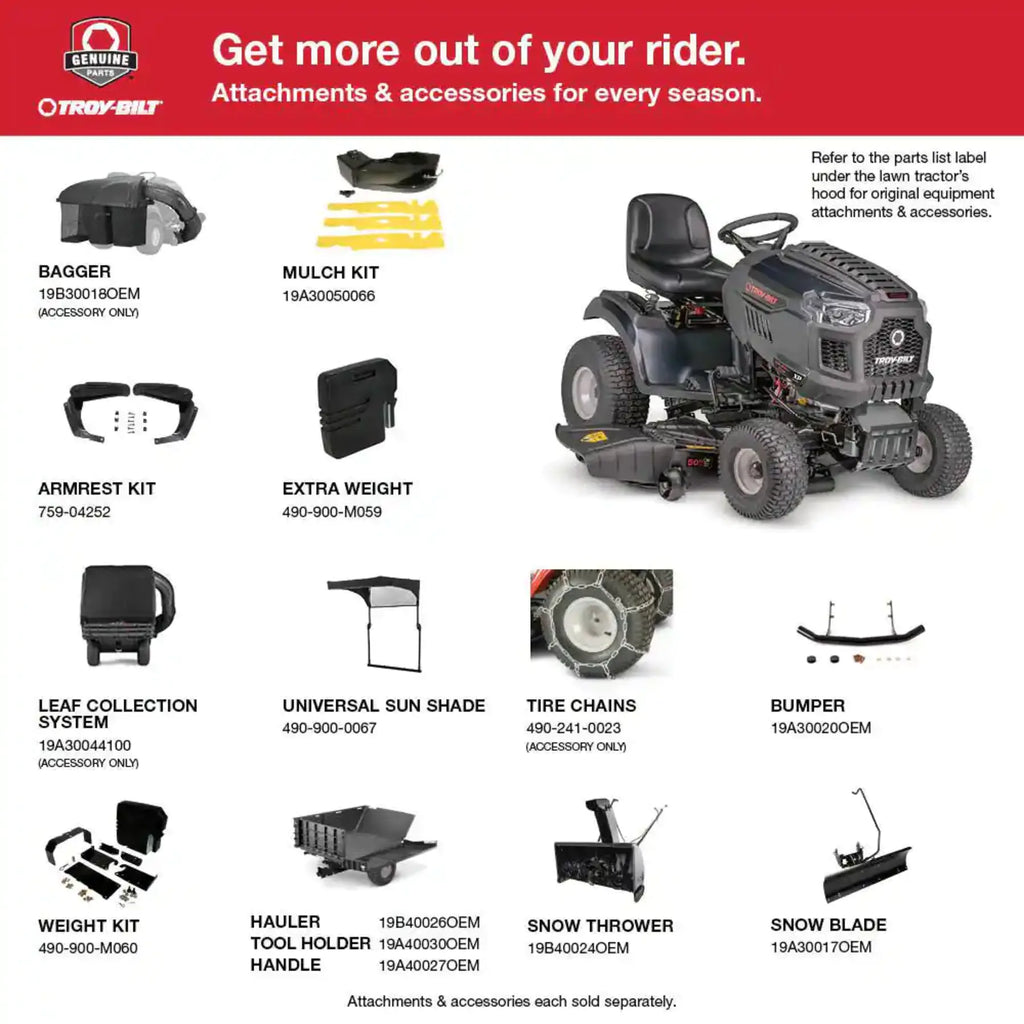 Super Bronco XP 50 in. Fabricated Deck 24 HP V-Twin Kohler 7000 Series Engine Hydrostatic Drive Gas Riding Lawn Tractor