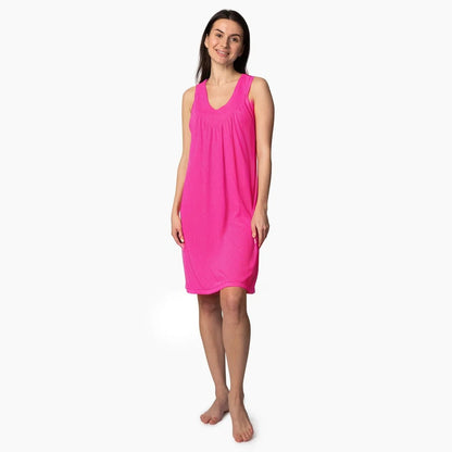 Women's Moisture Wicking Gathered Tank Nightgown